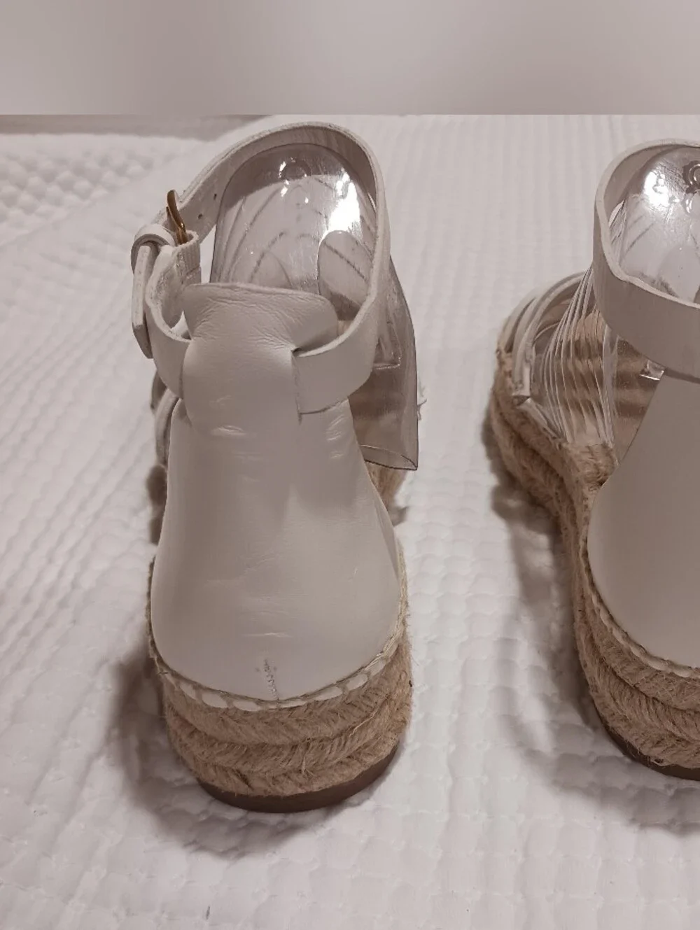 J. Crew Grace Leather Gladiator Espadrille Sandal 9/9.5